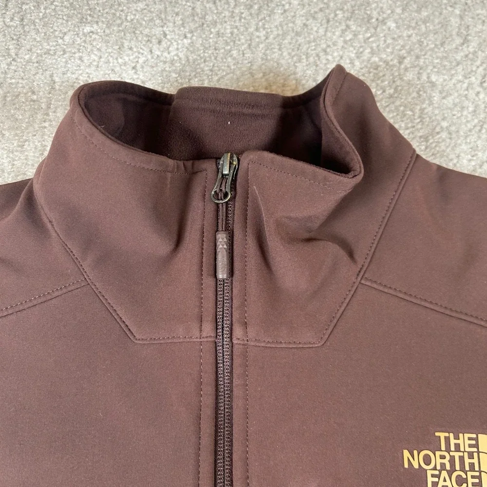 The North Face Apex Bionic Vest Mens Medium Brown WindWall Softshell NF0A2TBC